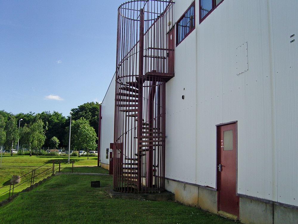 Escalier de secours métal